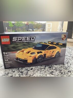 Champion Yellow Porsche GT3 RS Building Set Lego